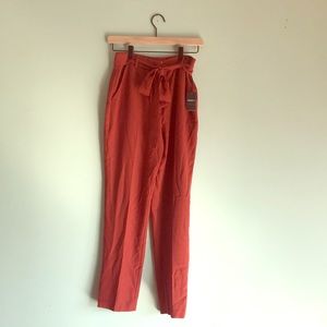 Forever 21 Rust Pant/Long Woven Pants